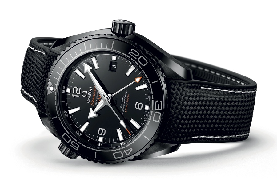 ساعة Omega Seamaster Planet Ocean Deep Black الرياضية المثالية للغطس ساعة Omega Seamaster Planet Ocean Deep Black الرياضية المثالية للغطس