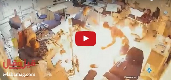 بالفيديو - رجل يحرق المرضى أحياء داخل المستشفى