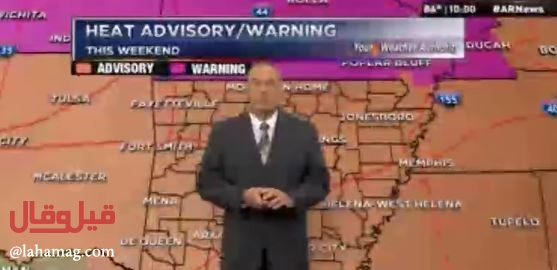 بالفيديو - مذيع يصدم الجميع وينهي نشرته في ثانيتين!!