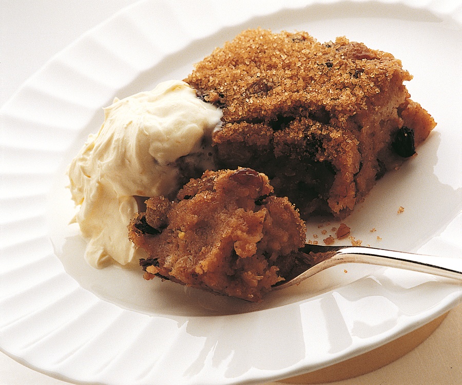 بودينغ الخبز