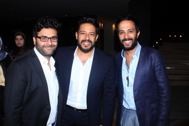 أحمد عصام وحماقي ووليد منصور
