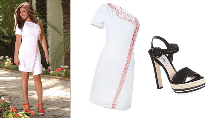 MUGLER dress $1,659 - Prada $508 MUGLER dress $1,659 - Prada $508