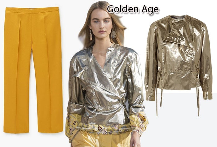 هكذا ستخطفين الأنظار باللون الذهبي!! It’s The Golden Age