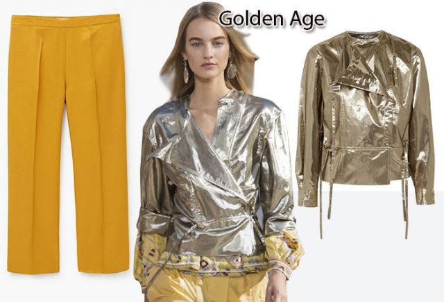 هكذا ستخطفين الأنظار باللون الذهبي!! It’s The Golden Age