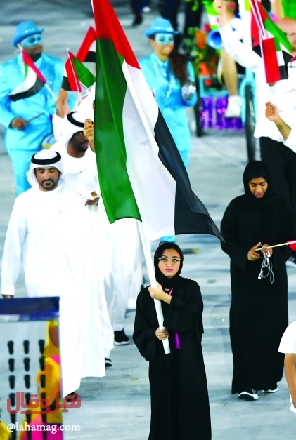 بالصور - اماراتية تثير فضول العالم بما فعلته في اولمبياد ريو... اكتشفوا من هي!