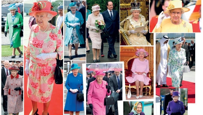 الملكة إليزابيث الثانية الطفلة الكلاسيكية والتسعينية الجريئة