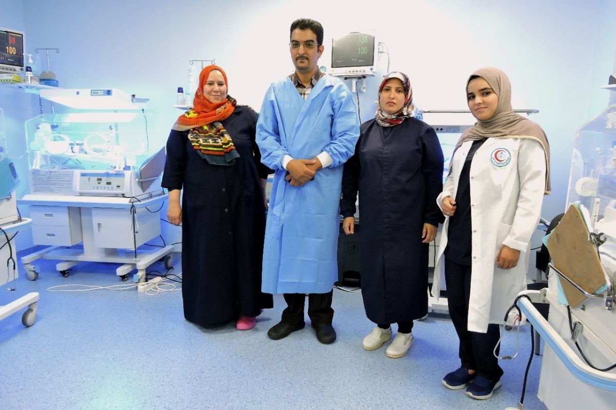 الطفلة فاطمة تولد في الشهر الخامس بوزن  650 جرام اً ! شاهدوا شكلها عند الولادة