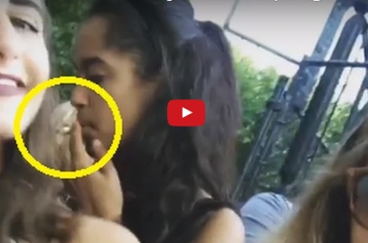 بالفيديو - ابنة اوباما الكبرى تتعاطى الممنوعات.. بعد رقصة 