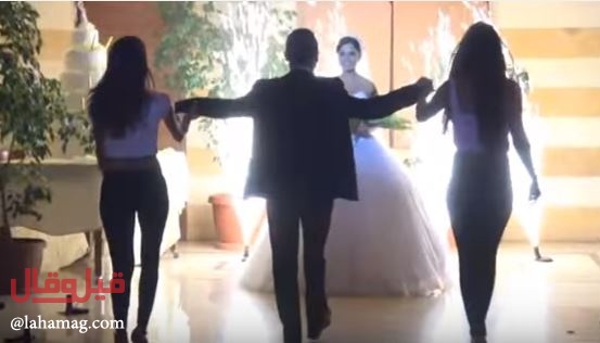 لا تفوتوا مشاهدة هذه الزفة اللبنانية المختلفة.. جنون وغانغام ستايل!