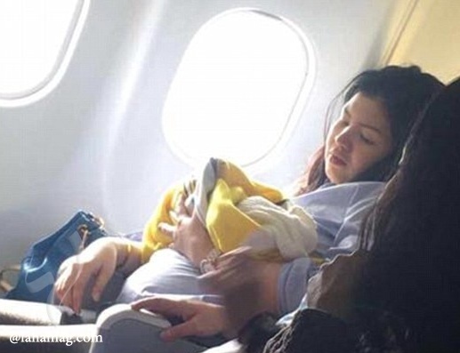 بالفيديو - في حادثة نادرة.. ولادة طفلة على متن طائرة وهبوط اضراراي لانقاذها!