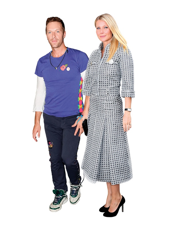 غوينيث بالترو وكريس مارتن