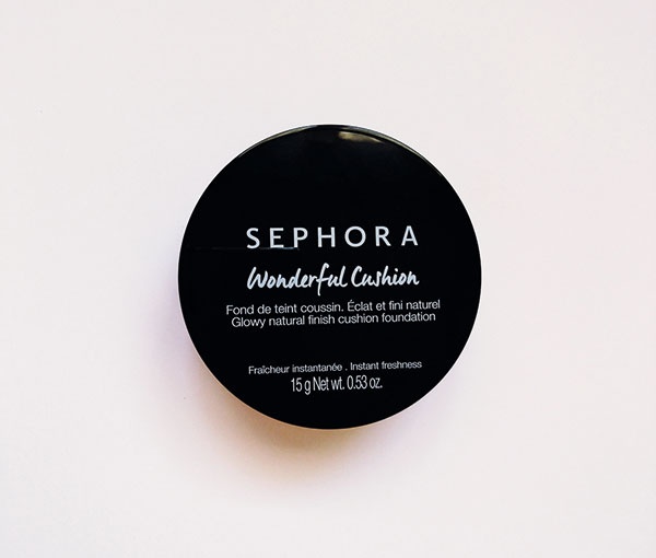 حيوي Sephora Wonderful Cushion Glowy Natural Finish Cushion Foundation 