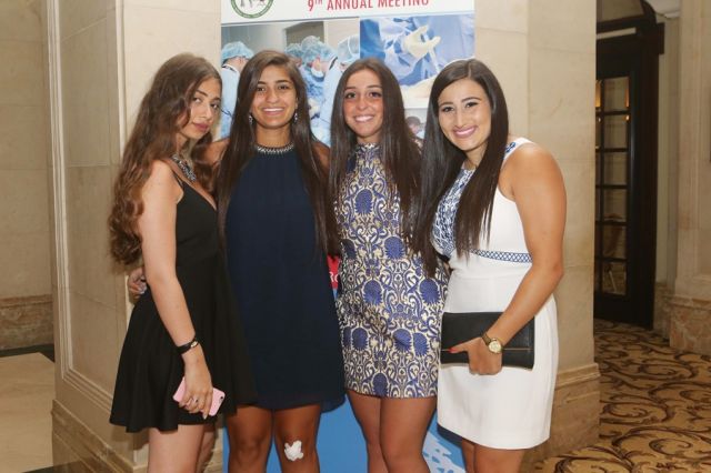 لينا بو شروش وياسمينا تنوري ومونيكا ابو عزي وإليزا تنوري