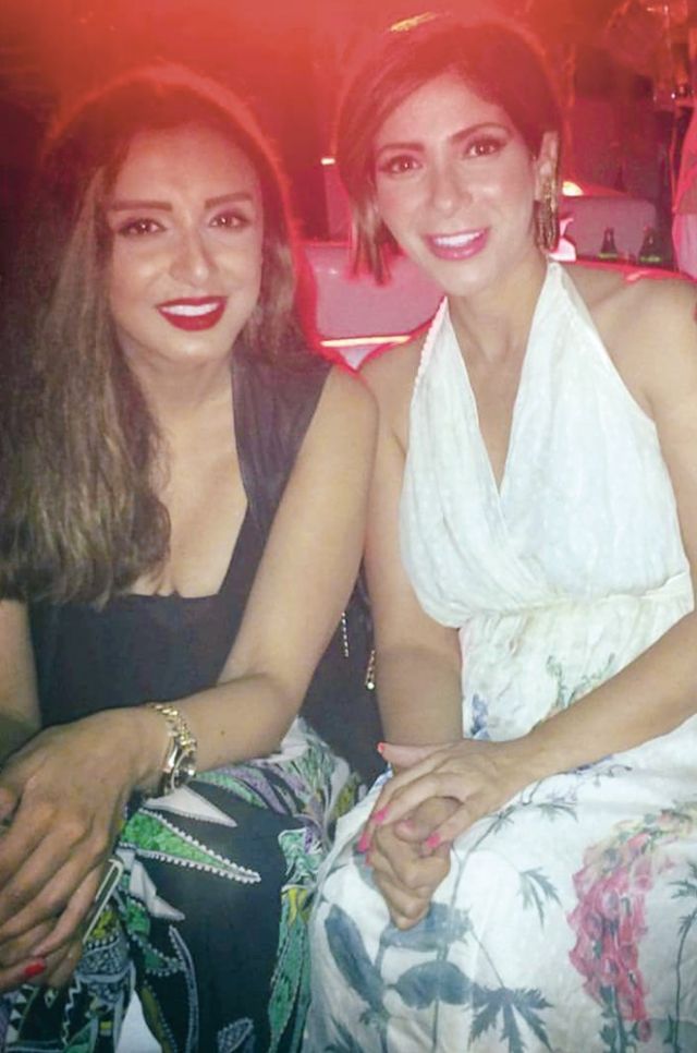 منى زكي وأنغام
