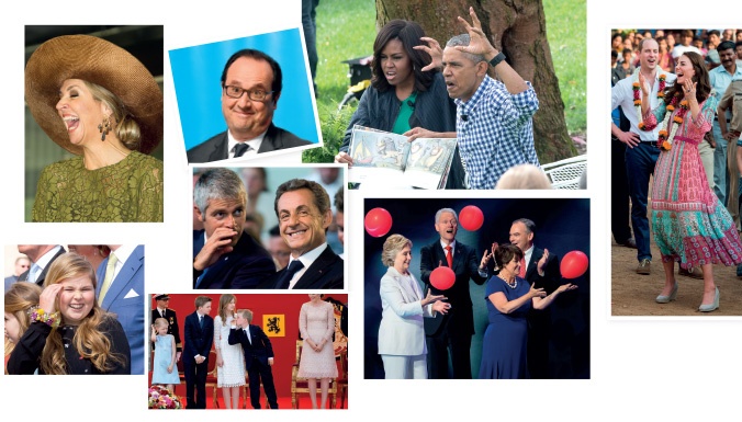 حين تضحك الوجوه الجادّة...