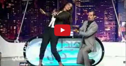 بالفيديو - عندما رقصت نادين نجيم مع عادل كرم.. ما رأيكم برقصها؟!