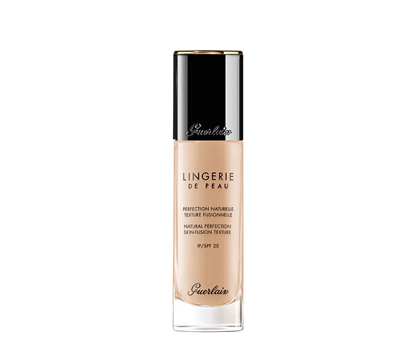 تأثير طبيعي Guerlain Lingerie de Peau Natural Perfection Skin-Fusion Texture SPF 20
