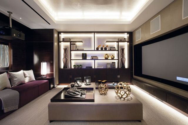 صالة الميديا في الدور تحت الأرضي