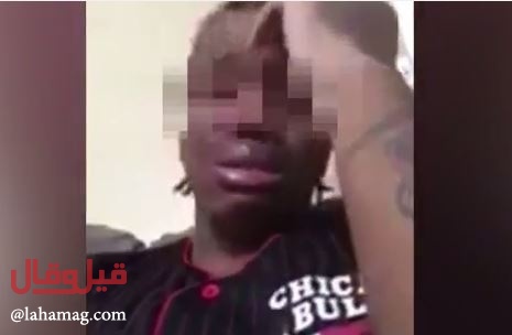 بالفيديو - شاب يشعل 