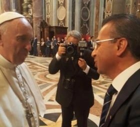 ماذا طلب نادر صعب من البابا بخصوص دبي؟