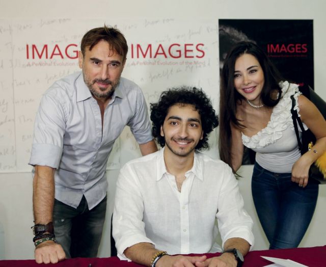 مع باسم مغنية وزوجته