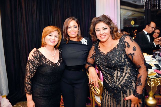 هالة صدقي وداليا البحيري وإلهام شاهين