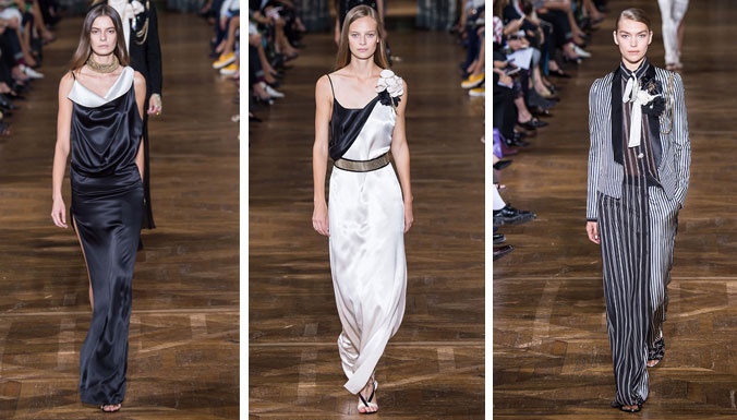 المصممة العربية بشرى تخطف الأنظار بمجموعة لانفان Lanvin