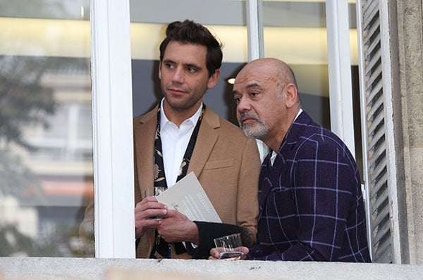 Mika and Christian Louboutin Mika and Christian Louboutin