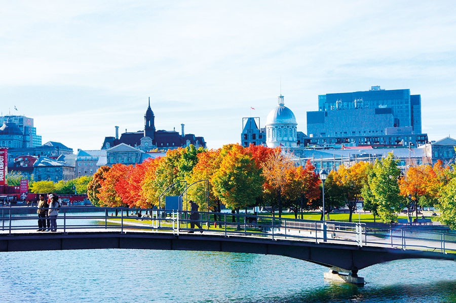 مونتريال... للخريف فيها أروقة