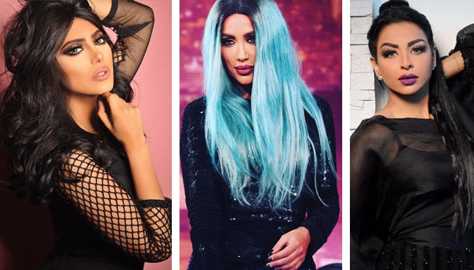 بالصور- ما الذي فعلته هؤلاء النجمات ليصبحن أجمل بالأسود؟