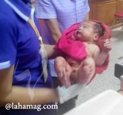 بالصور والفيديو - رضيع ينجو بأعجوبة  بعد دفنه حياً.. إليكم القصة!