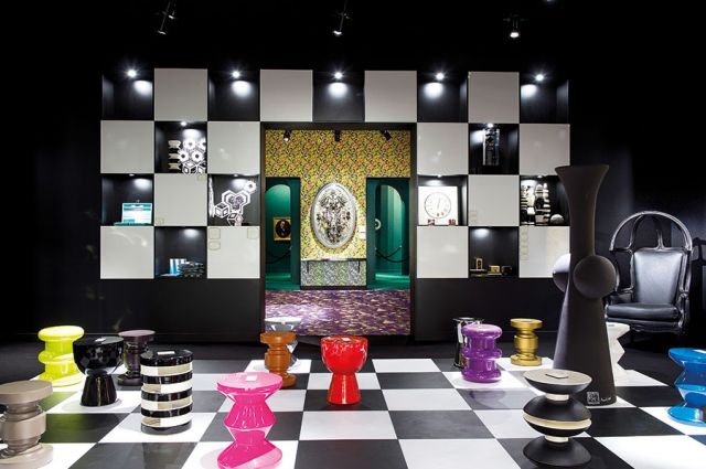 توزيع بارع للعناصر والألوان المتناقضة