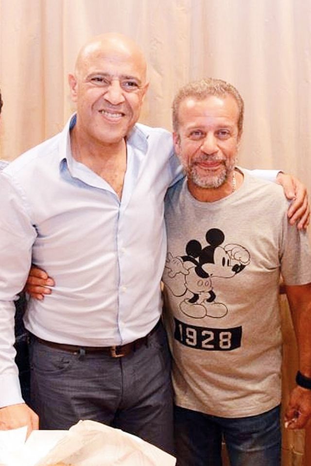 شريف منير وأشرف عبدالباقي