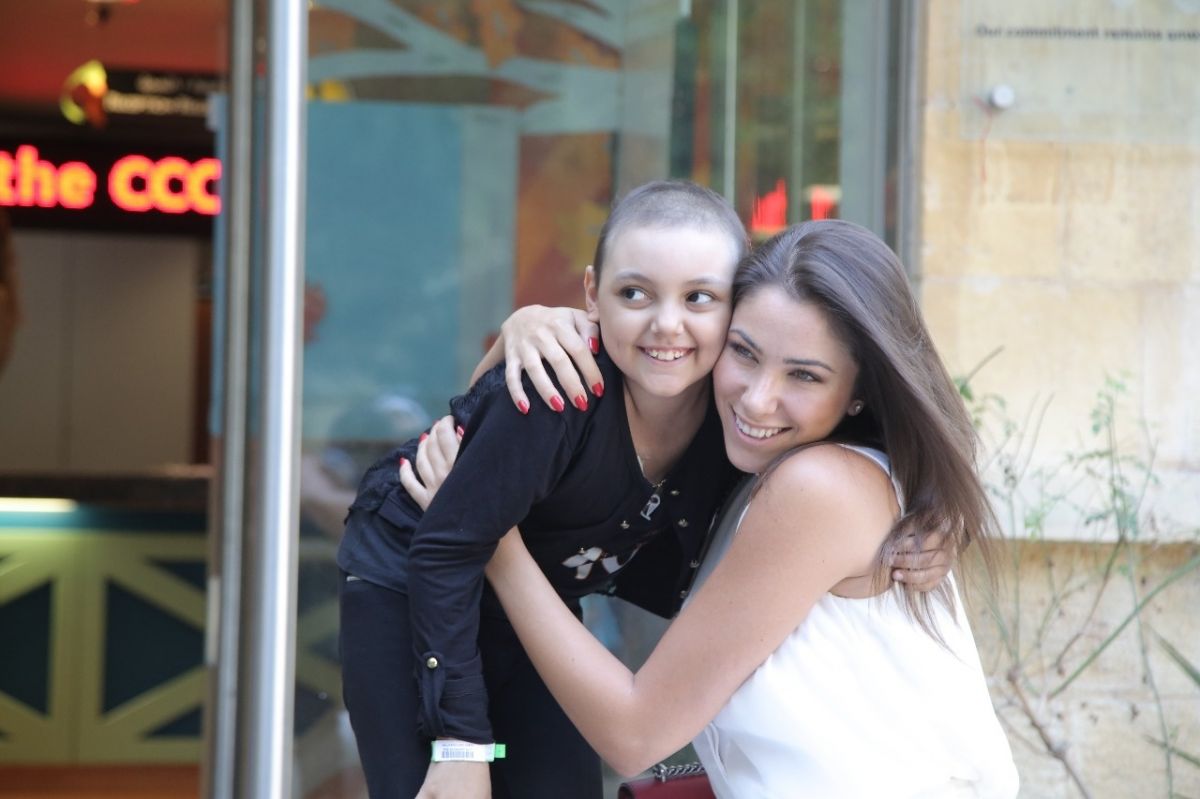 لهذا السبب زارت دانييلا رحمة مركز سرطان الاطفال في بيروت!