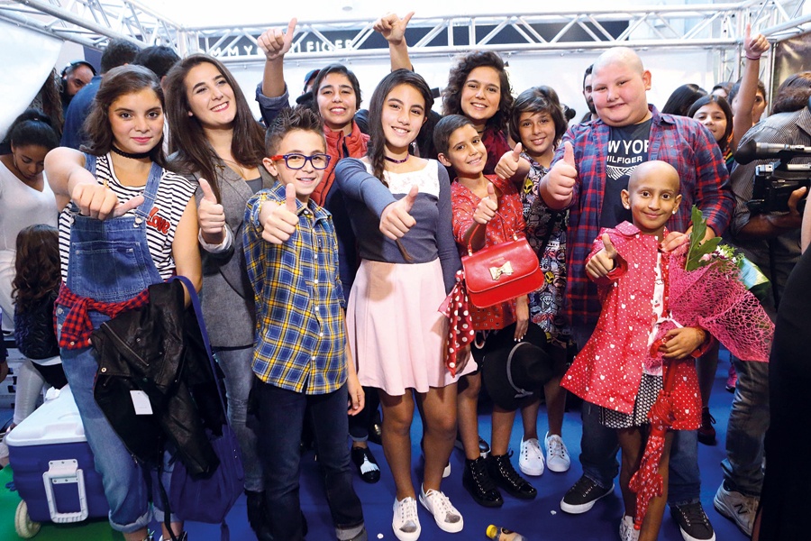 عرض أزياء يعيد الأمل الى مرضى السرطان من الأطفال