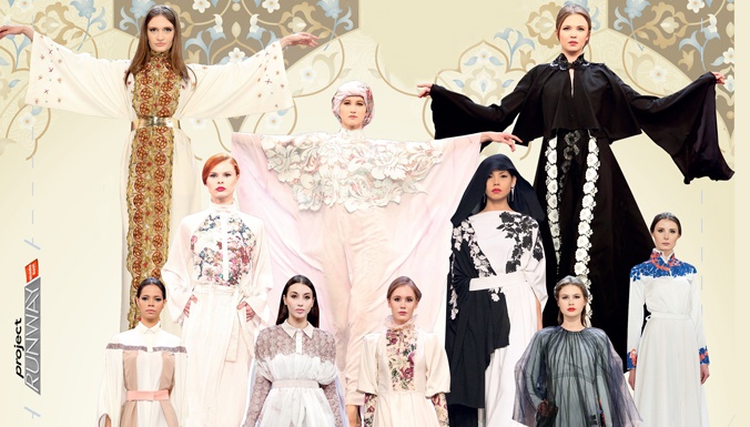 هيا عبد السلام تسبب بأزمة تكسير وشجار في Project Runway وعفاف جنيفان تستفزّ مصمماً لبنانياً