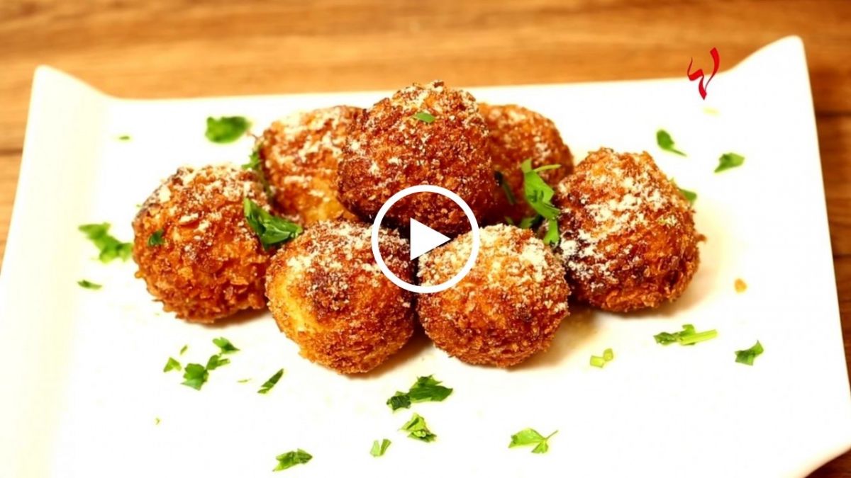 تعلمي أسهل طريقة عمل كرات البطاطا اللذيذة