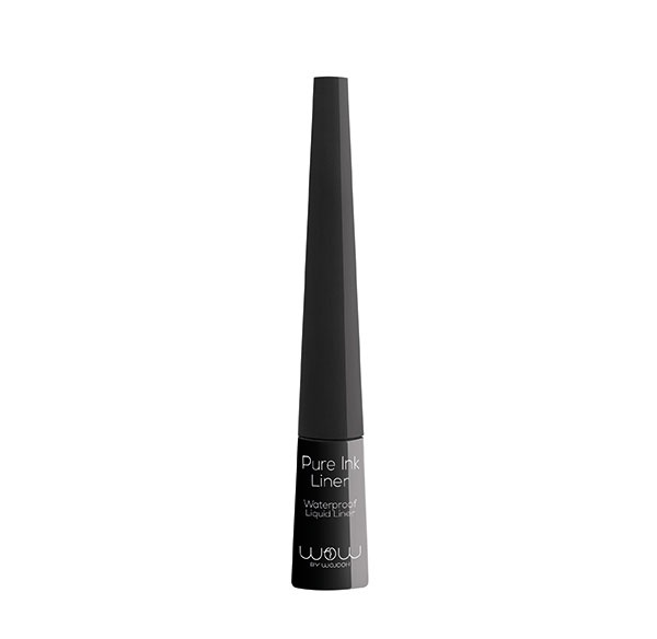 ثبات رائع Wow By Wojooh Pure Ink Liner Waterproof Liquid Liner in Black Aswad no.992  