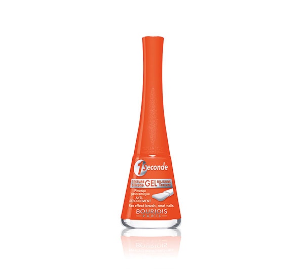Bourjois Paris Ethnic Chic 1 Seconde Nail Enamel in Diabol Orange no.58
