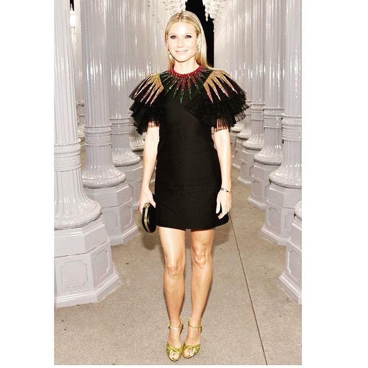 Gwyneth Paltrow in Gucci Gwyneth Paltrow in Gucci