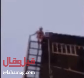 فيديو لأصحاب القلوب القوية- مارست قفزة 