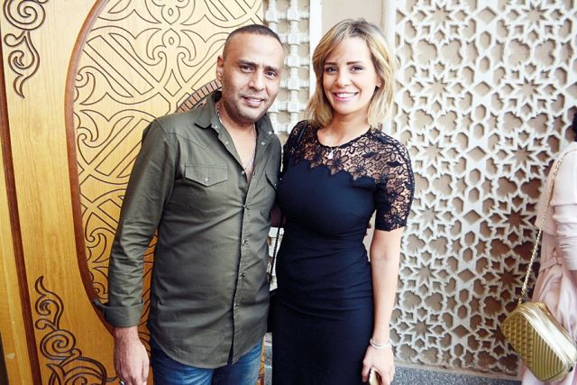 إيمان العاصي ومحمود عبد المغني
