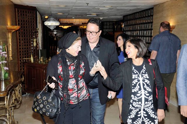  منى زكي وصابرين ومحمد ياسين
