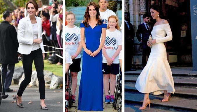 شاهدوا رحلة إطلالة دوقة كيت ميدلتون في صور تخطف الأنفاس... وهذه قصة الفستان الأحمر