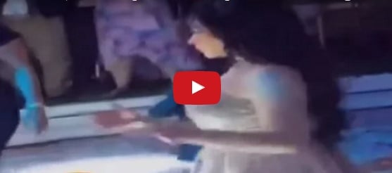 بالفيديو - شاهدوا عندما أشعلت ميرهان حسين زفاف حسن الردّاد وايمي سمير غانم برقصها