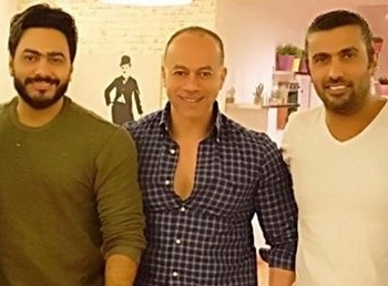 بالصورة- بطلة مسلسل تامر حسني مفاجأة.. من هي؟