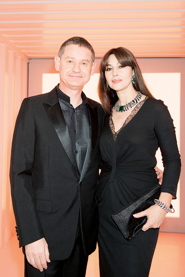 سيريل فينيورون ومونيكا بلوتشي