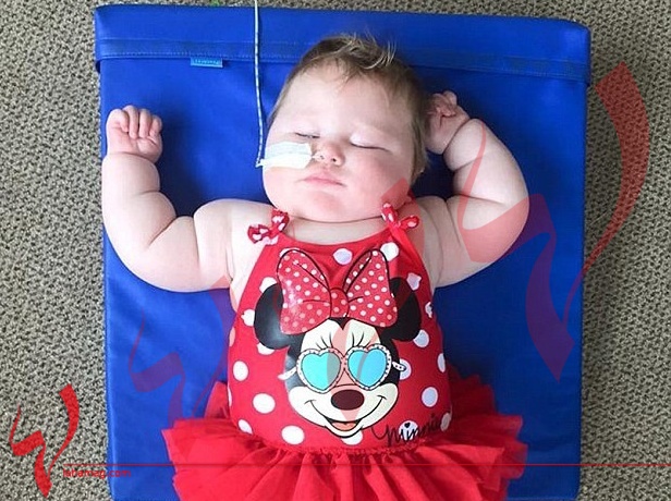 صور مؤثرة - طفلة تعاني من 20 نوبة في اليوم بسبب مرضها النادر.. اليكم القصة!