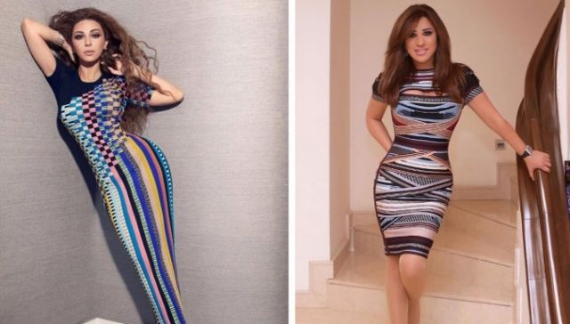 نجوى كرم وميريام فارس كالنجمات العالميات في هندسة الأزياء