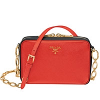 لعبة التناقضات في محفظة برادا Prada الجديدة...